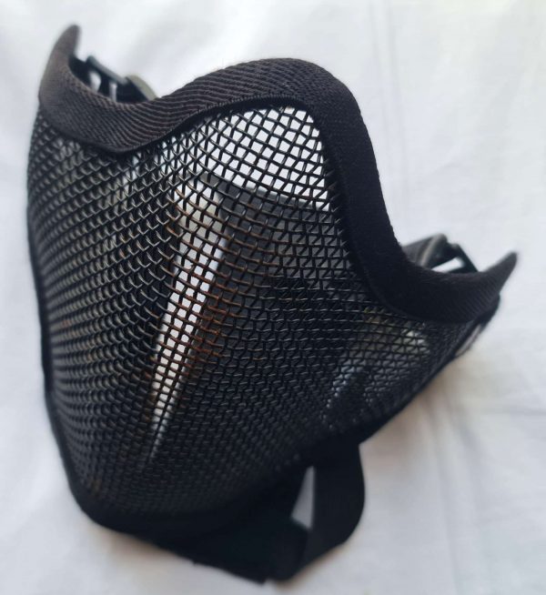 Black Lower Mesh Mask - Used