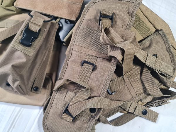 Mixed Tan Pouches & Tactical Gear - Used - Image 3