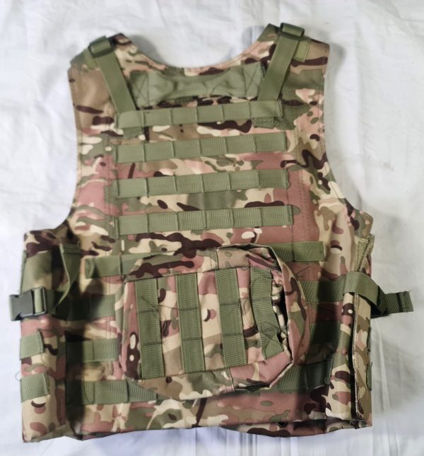 Basic Camo Plate Carrier & Pouches - Used - Image 2