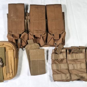 Mixed Tan Pouches - Used
