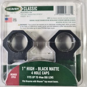 Weaver High Mounts 4 Screw - New