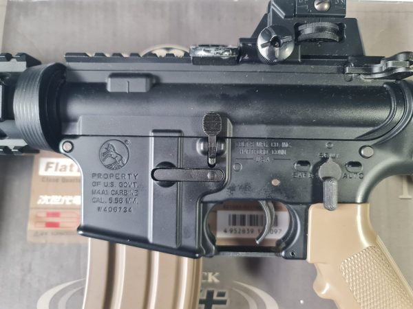 Tokyo Marui M4 CQB-R (FDE) NGRS AEG - Used - Image 3