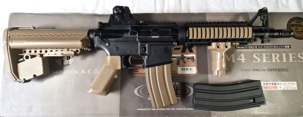 Tokyo Marui M4 CQB-R (FDE) NGRS AEG - Used - Image 4